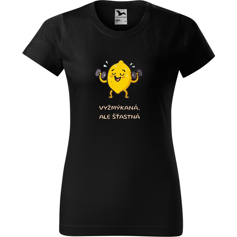 Handel Tričko - Vyžmýkaná, ale šťastná 64091538