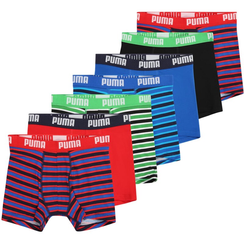 PUMA Nohavičky modrá / zelená / červená / čierna 64114269