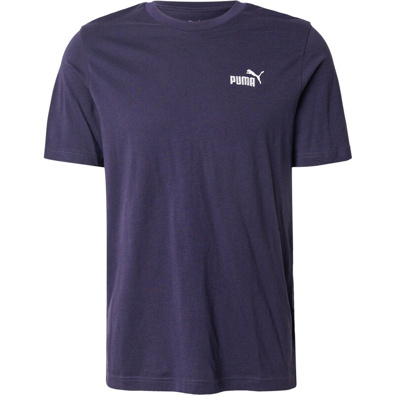 PUMA Funkčné tričko Ess No. 1 námornícka modrá / biela 61974712