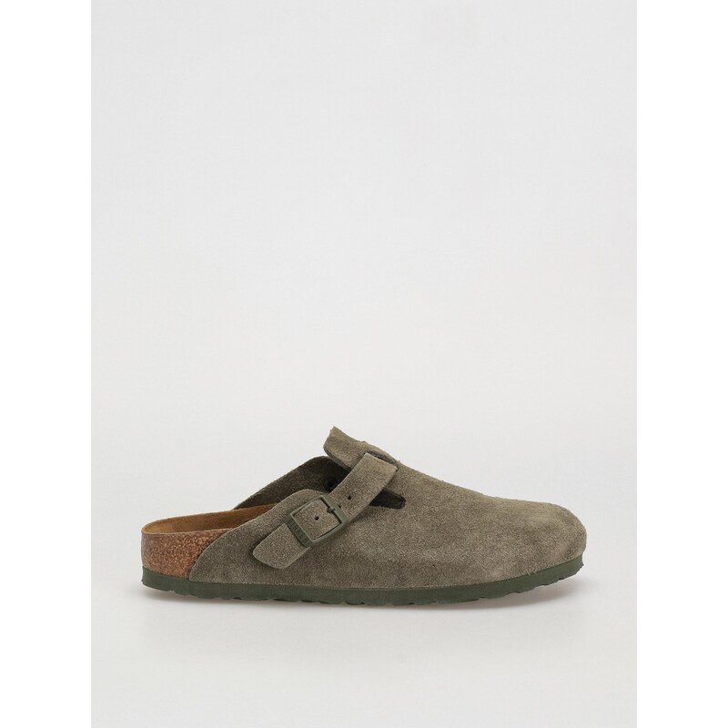 Birkenstock Boston Suede Narrow (modern suede thyme)zelená 64093475