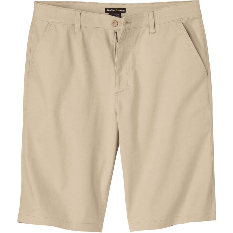 Keprové chino bermudy Atlas For Men Béžová 52448129