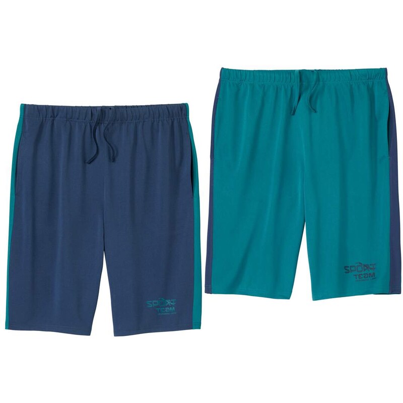 Sada 2 bermúd Running Atlas For Men Zelená 53421635