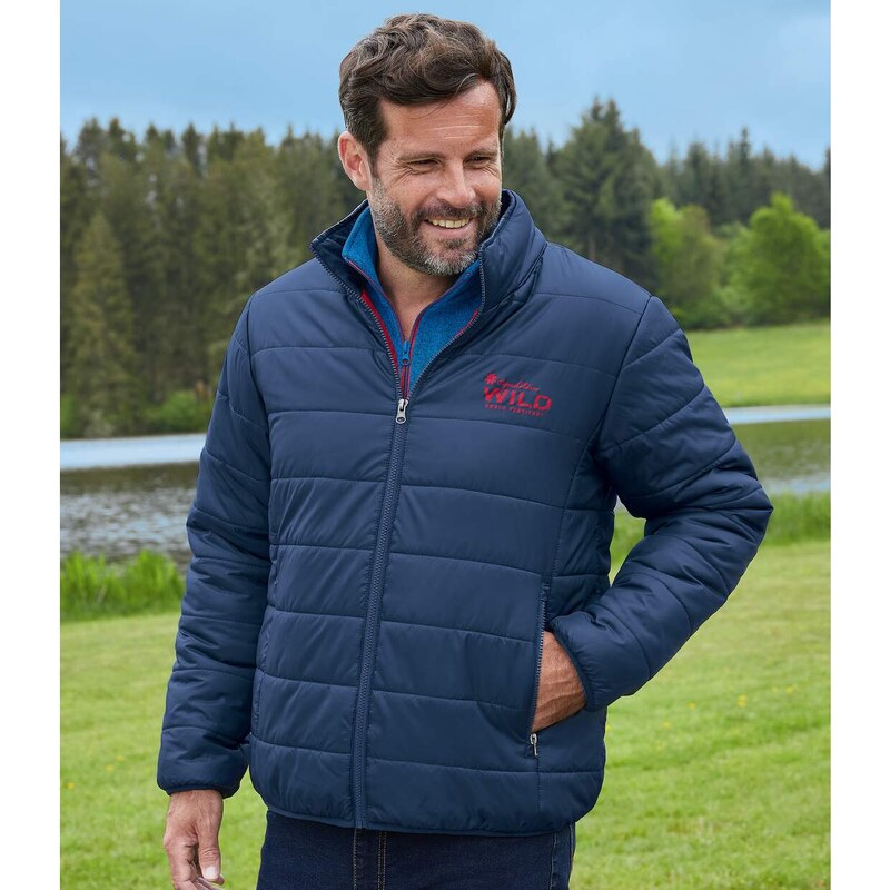 Prešívaná bunda Wild Territory Atlas For Men Modrá 57656188
