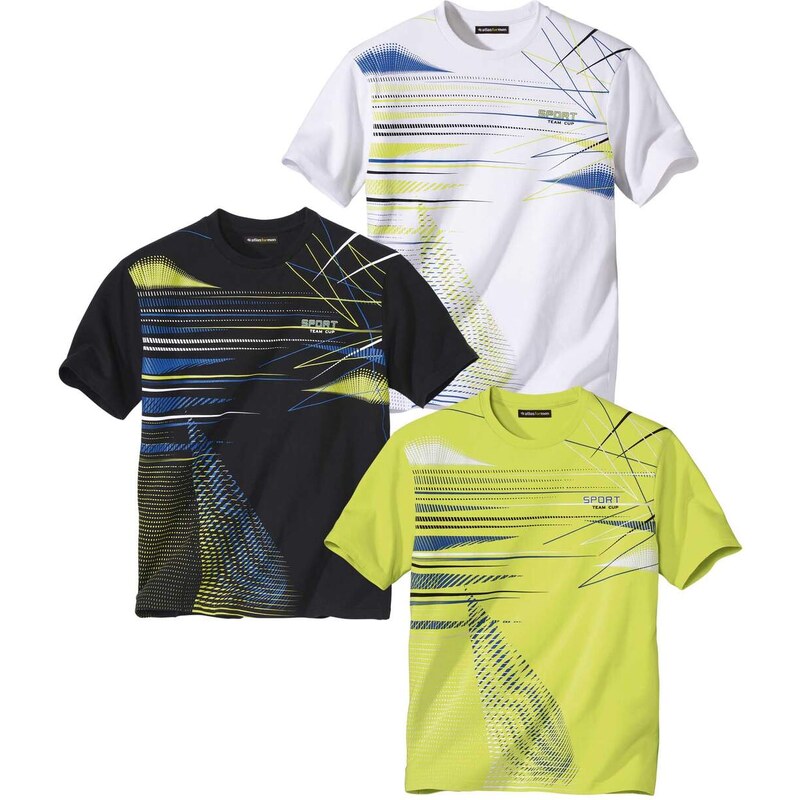 Sada 3 tričiek Sport Atlas For Men Zelená 50336857