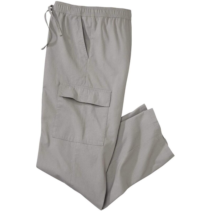 Plátenné kapsáčové nohavice Freedom Atlas For Men Sivá 50759300