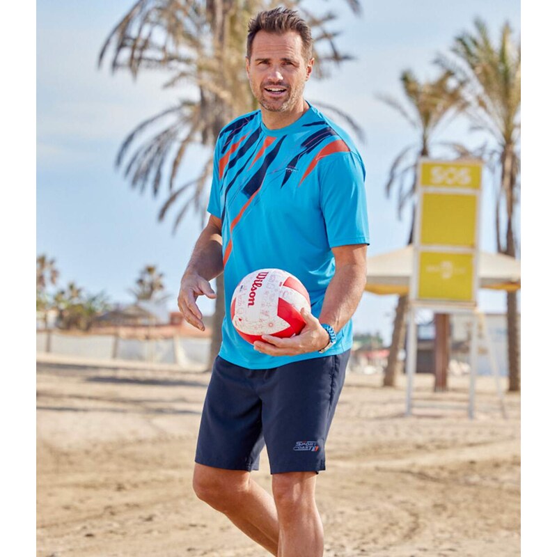 Sada 3 tričiek Summer Sport Atlas For Men Oranžová 64094245