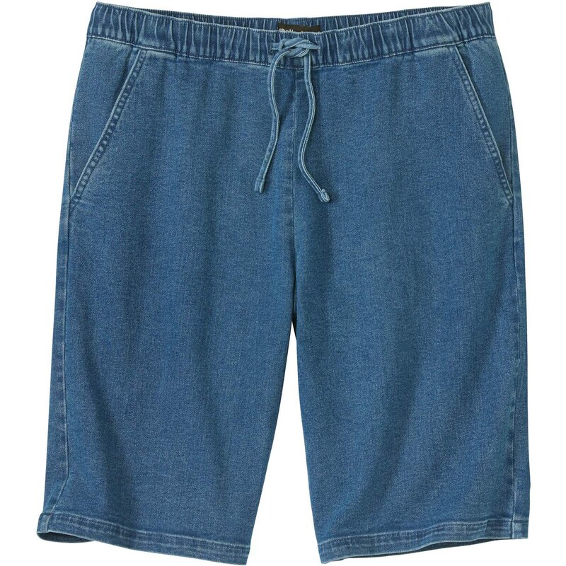 Pohodlné rifľové bermudy Atlas For Men Modrá 68631873