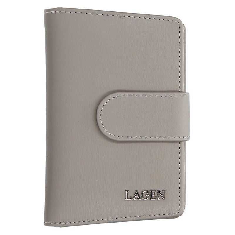 Lagen 50313 svetlo šedá dámska kožená peňaženka 64096100
