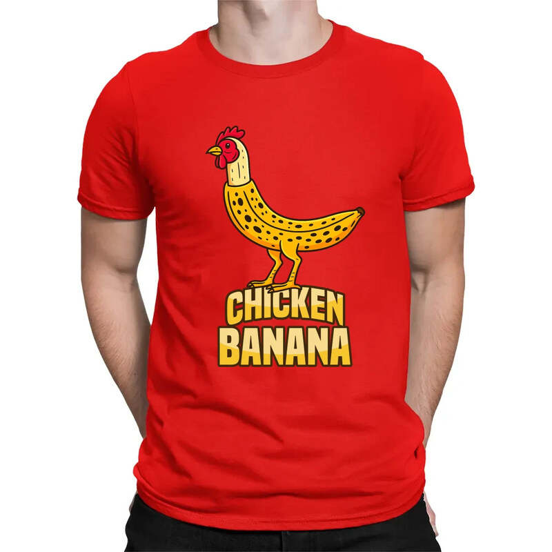 E-shop Garibald Chicken Banana - pánske tričko s potlačou