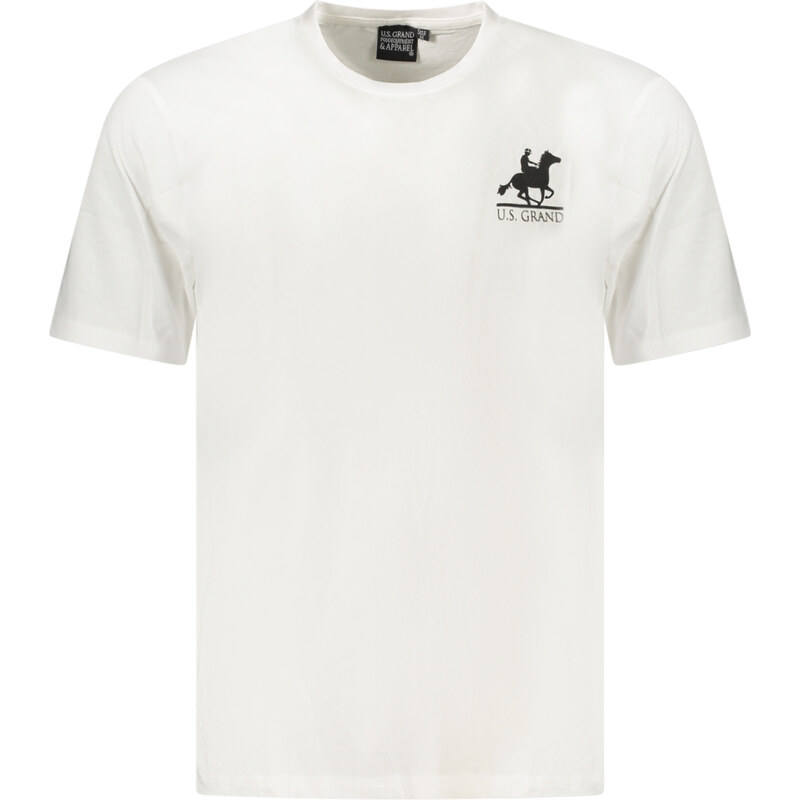 U.S. GRAND US GRAND POLO SHORT SLEEVE T-SHIRT MEN WHITE 64709425