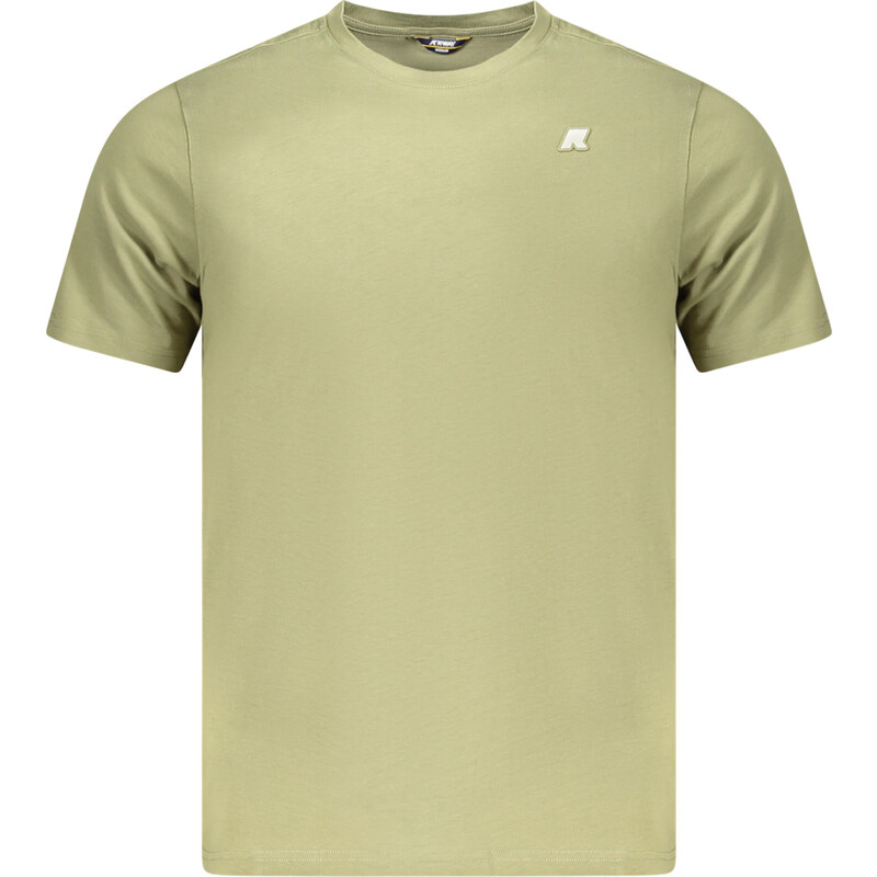 Pánske tričko K-WAY s krátkym rukávom, zelené 64711542