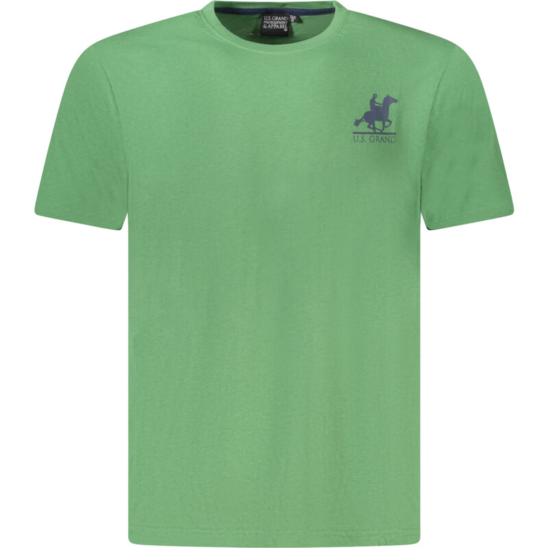 U.S. GRAND US GRAND POLO SHORT SLEEVE T-SHIRT MEN GREEN 64709938