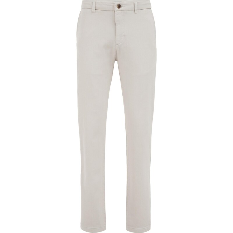 WE Fashion Chino nohavice prírodná biela 64100122