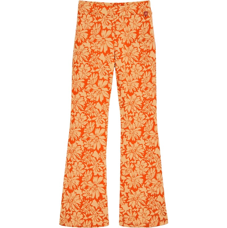 WE Fashion Nohavice neónovo oranžová / svetlooranžová 65875450