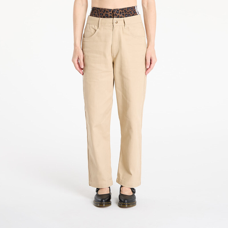 adidas Originals Kalhoty adidas Firebird Utility Pants Stone Khaki/ 64107022