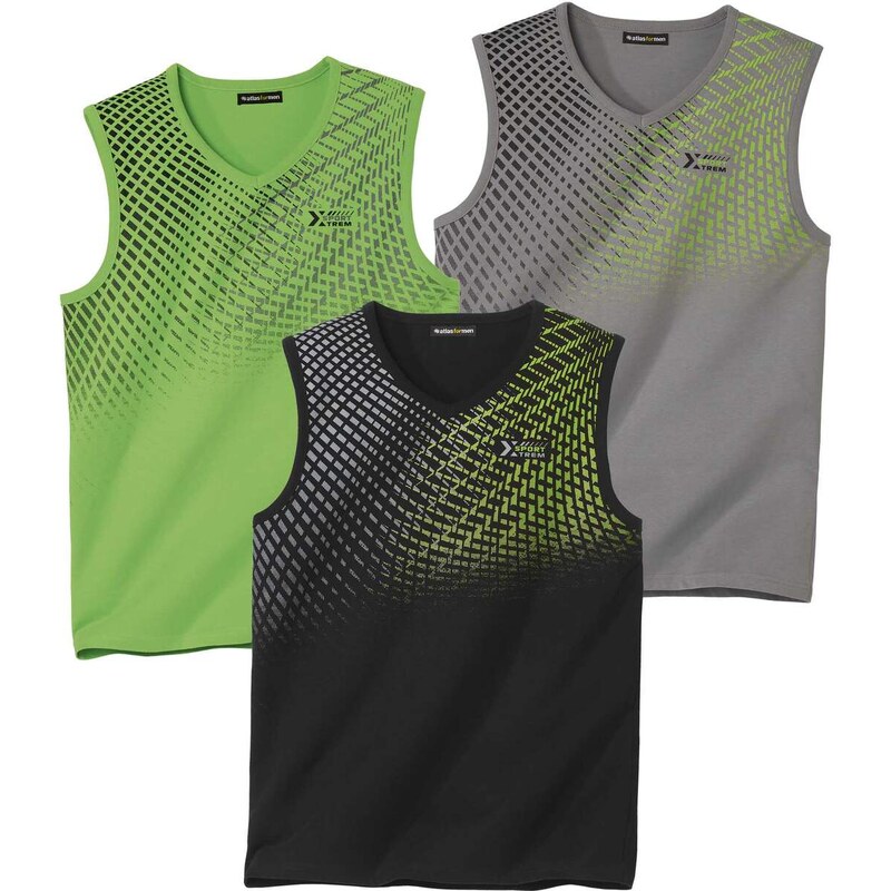 Sada 3 tielok Sport Atlas For Men Zelená 50337160