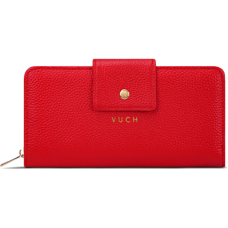 Vuch Dámska kožená peňaženka Sympa Red 66587863