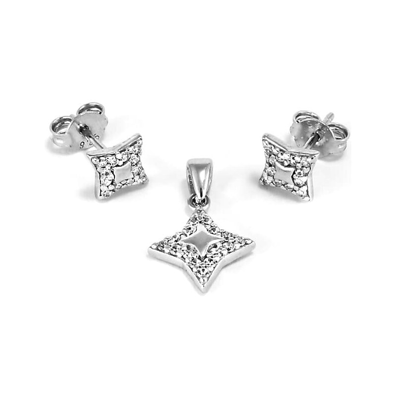 Strieborná súprava Glare 151 64105100