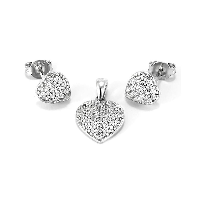 Strieborná súprava Glare 153 64105102