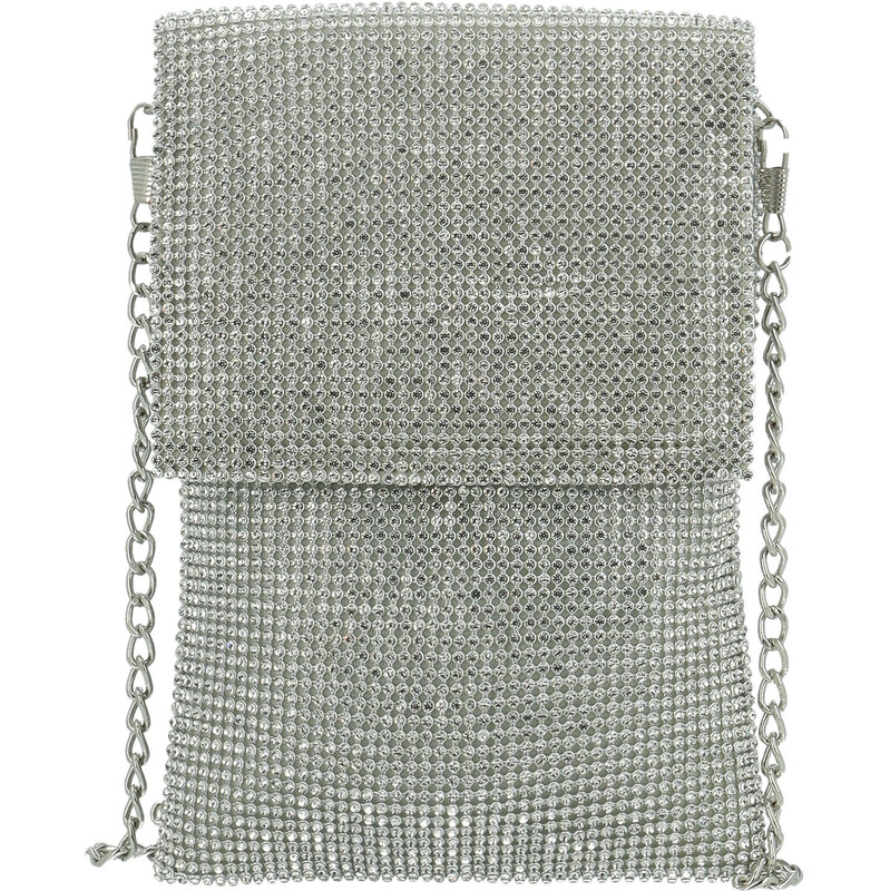 Michelle Moon Dámska listová kabelka V6076 Silver 66590127