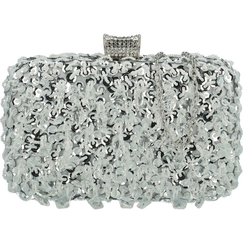 Michelle Moon Dámska listová kabelka CHM017 Silver 66580666