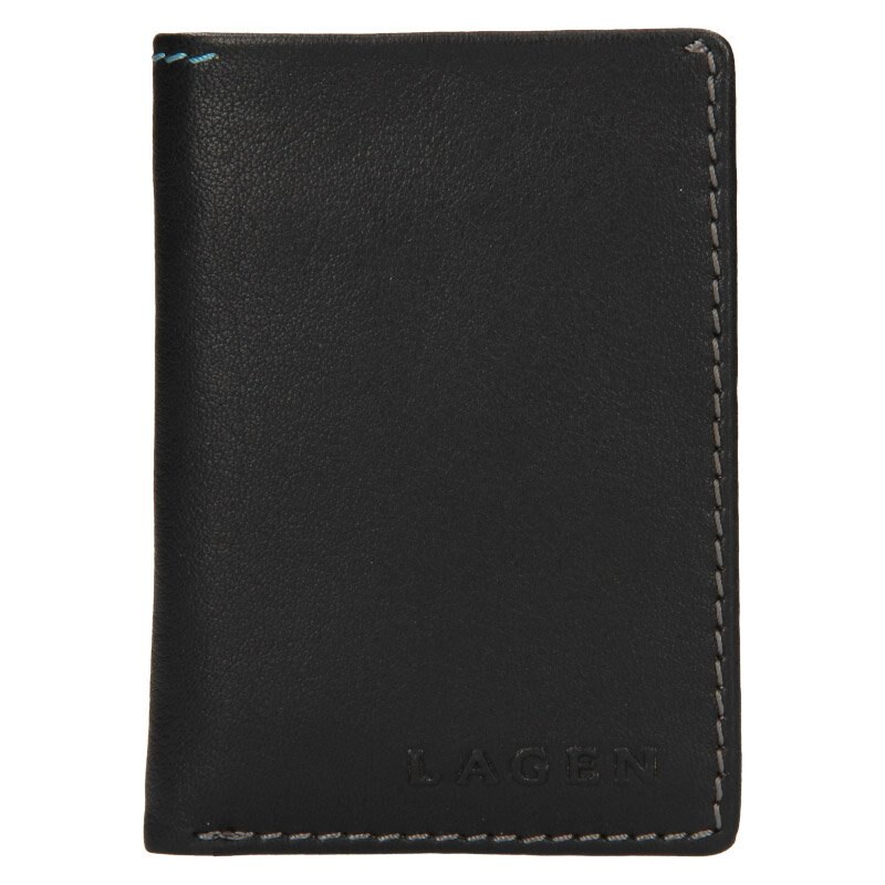Lagen TP-810 čierna pánska kožená peňaženka 64109271