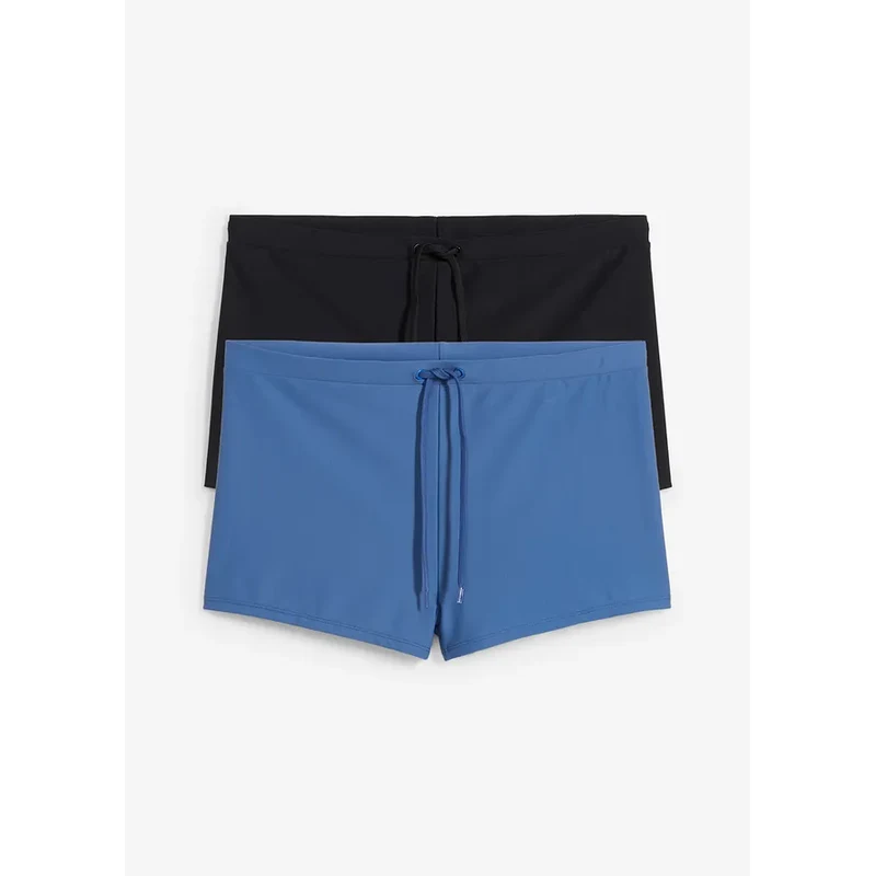 bonprix Pánske plavky (2 ks), farba čierna 62972119