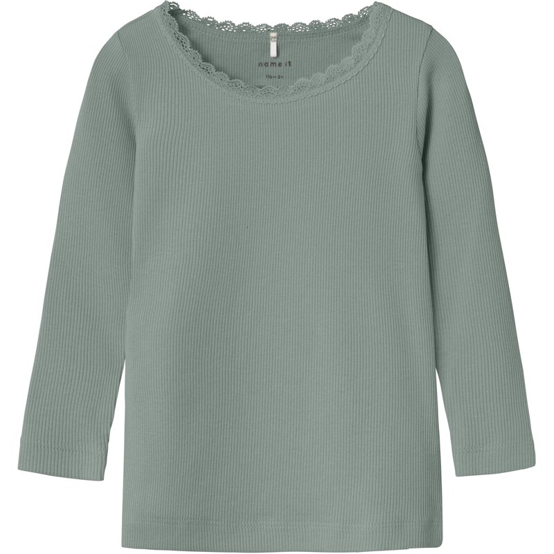 NAME IT Tričko NMFKAB nefritová 64114146
