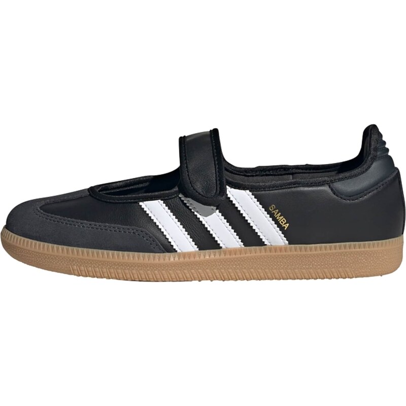 ADIDAS ORIGINALS Baleríny s ramienkom Samba čierna / biela 64114199