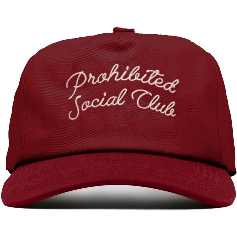 Prohibited Čiapka SC nebielená / krvavo červená 64339342
