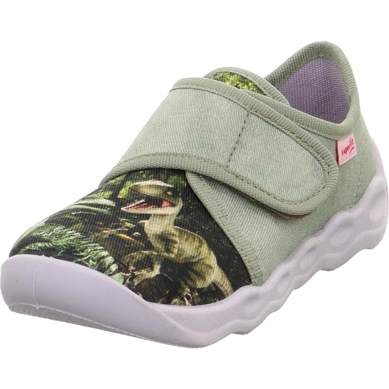 SUPERFIT Papuče BUBBLE hnedá / zelená / pastelovo zelená / tmavozelená 65794275