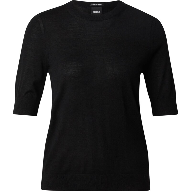 BOSS Sveter Farbella čierna 64570770