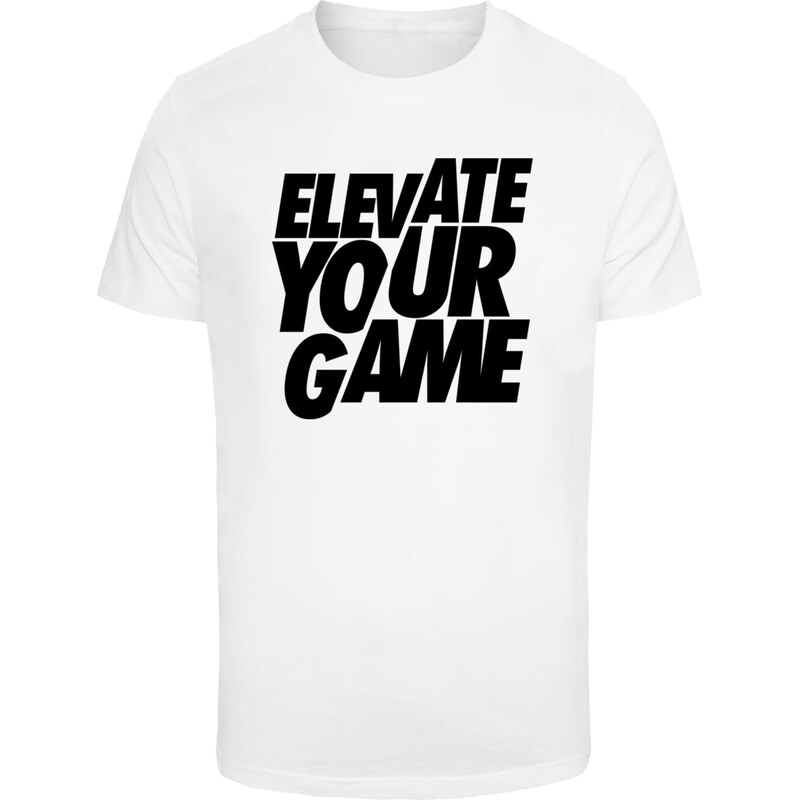 Mister Tee Tričko Elevate Your Game čierna / biela 65870647