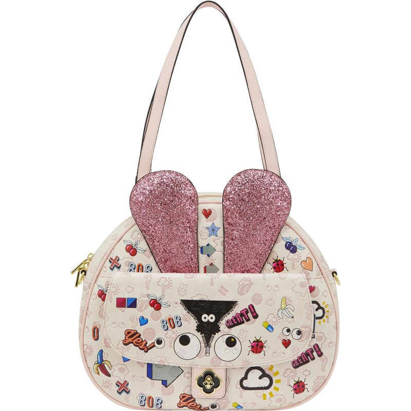 MYMO Kabelka na rameno žltá / ružová / červená / biela 65654336