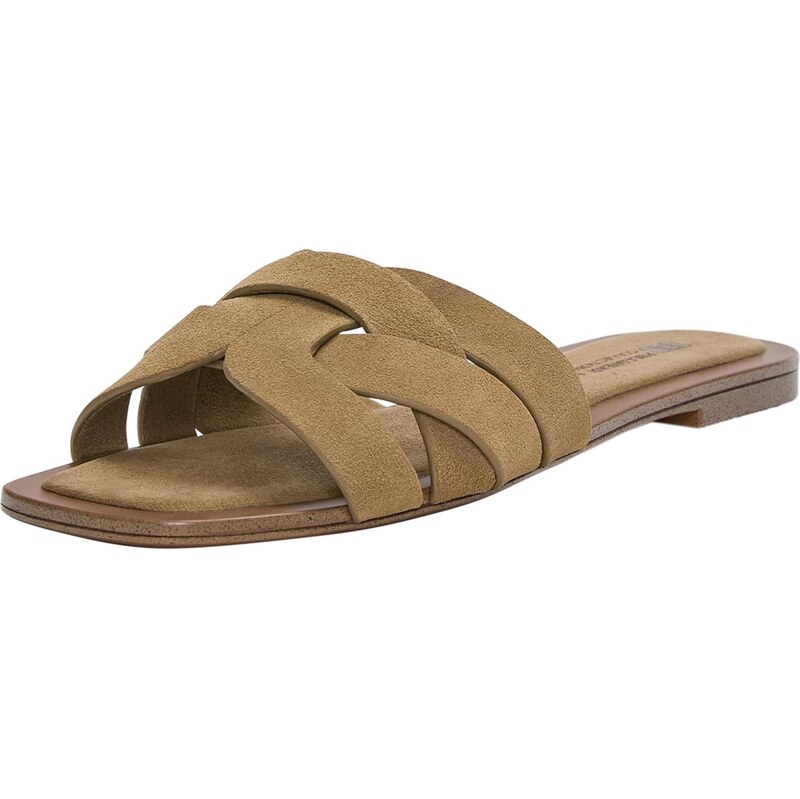 Pull&Bear Šľapky karamelová 64488370