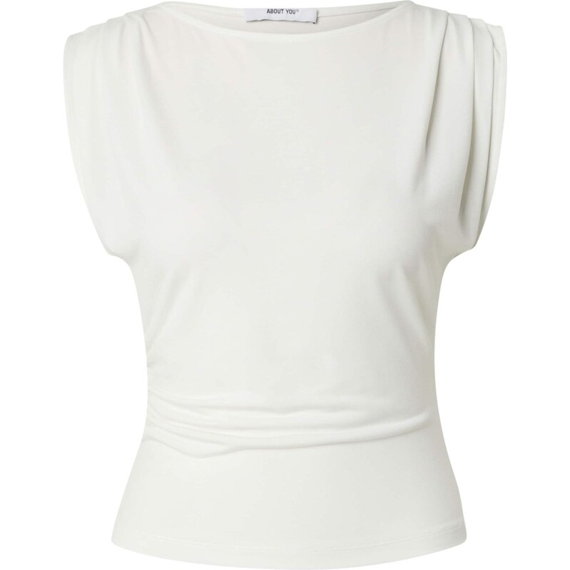 ABOUT YOU Top Polly šedobiela 64757879