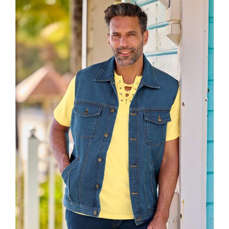 Rifľová vesta Atlas For Men Modrá 64115210