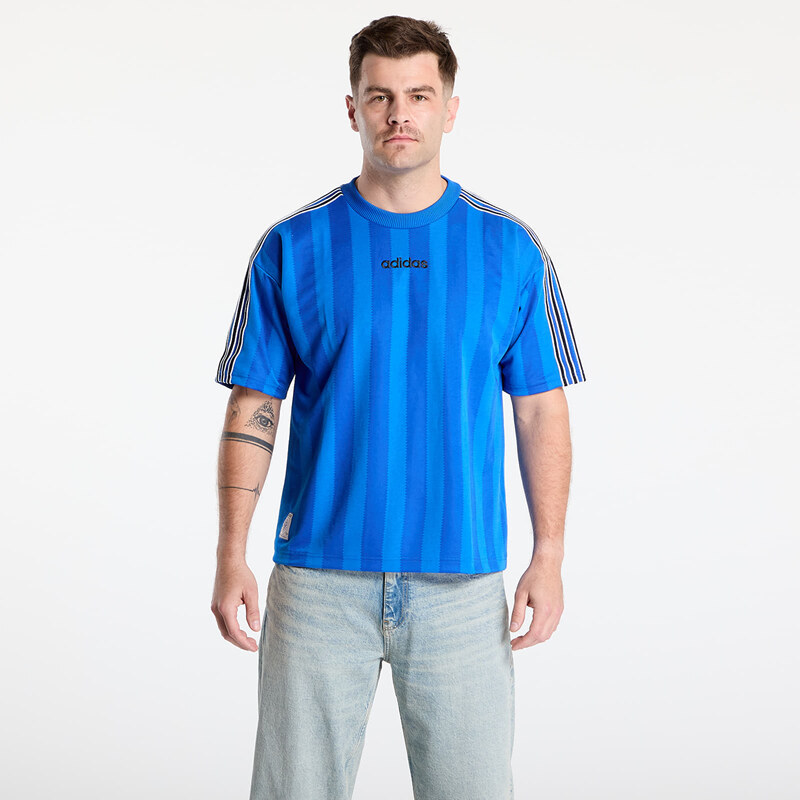 adidas Originals Tričko adidas 90s Stripe Jersey Blue S 64124973