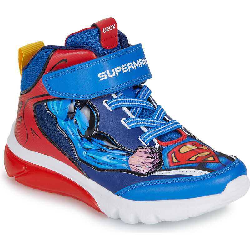 Geox Členkové tenisky J CIBERDRON BOY SUPERMAN Geox 64124916