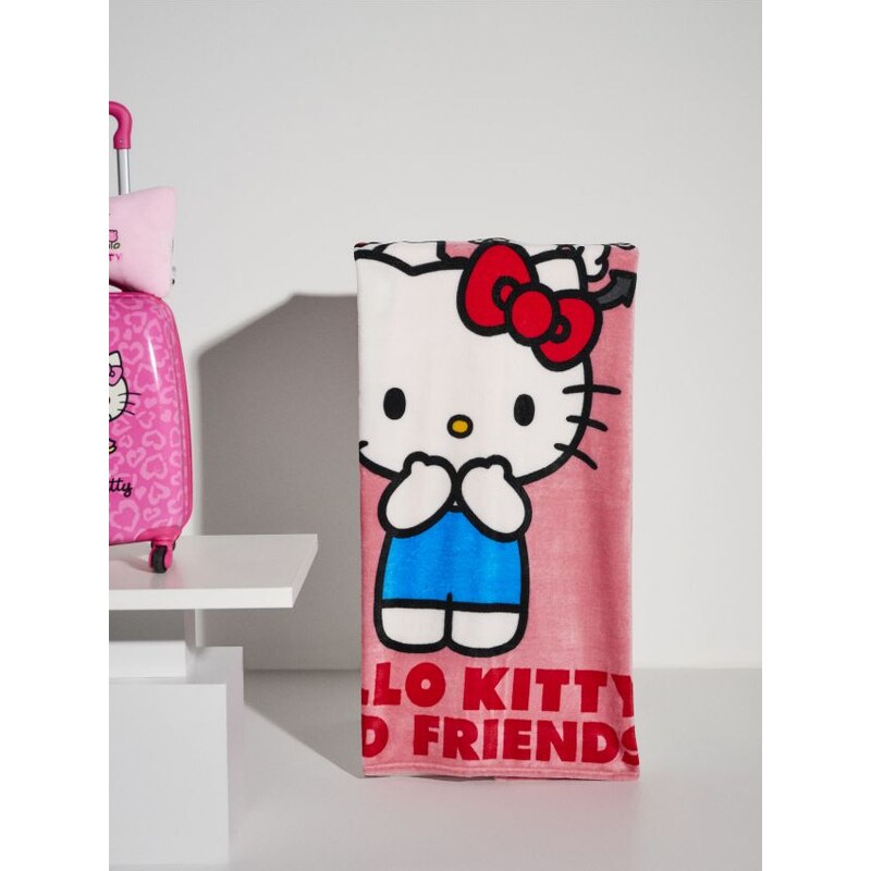 Sinsay - Deka s potlačou Hello Kitty - pastelová ružová 65758854