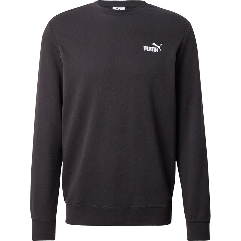 PUMA Športová mikina Essentials No. 1 čierna / biela 62074399