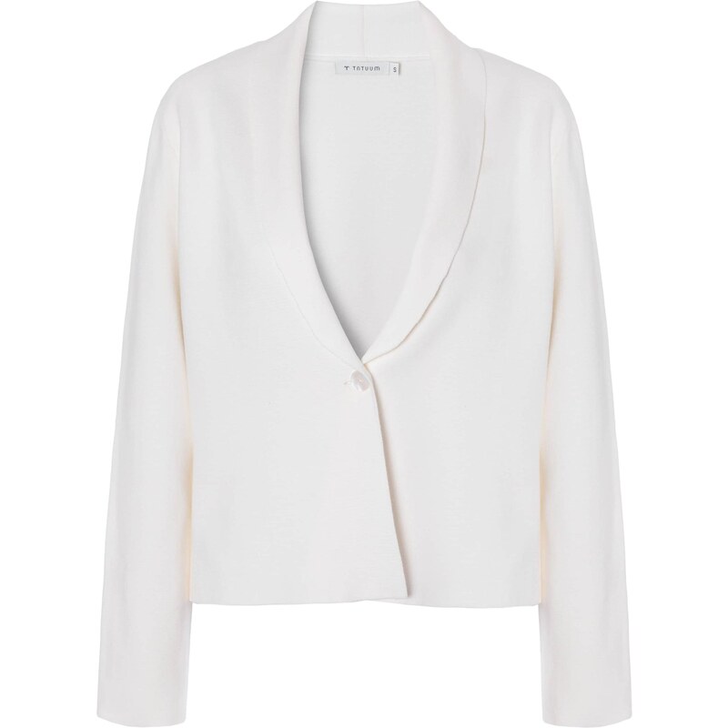 TATUUM Prechodná bunda šedobiela 66017869