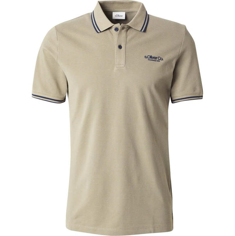 s.Oliver Tričko kaki 64131488