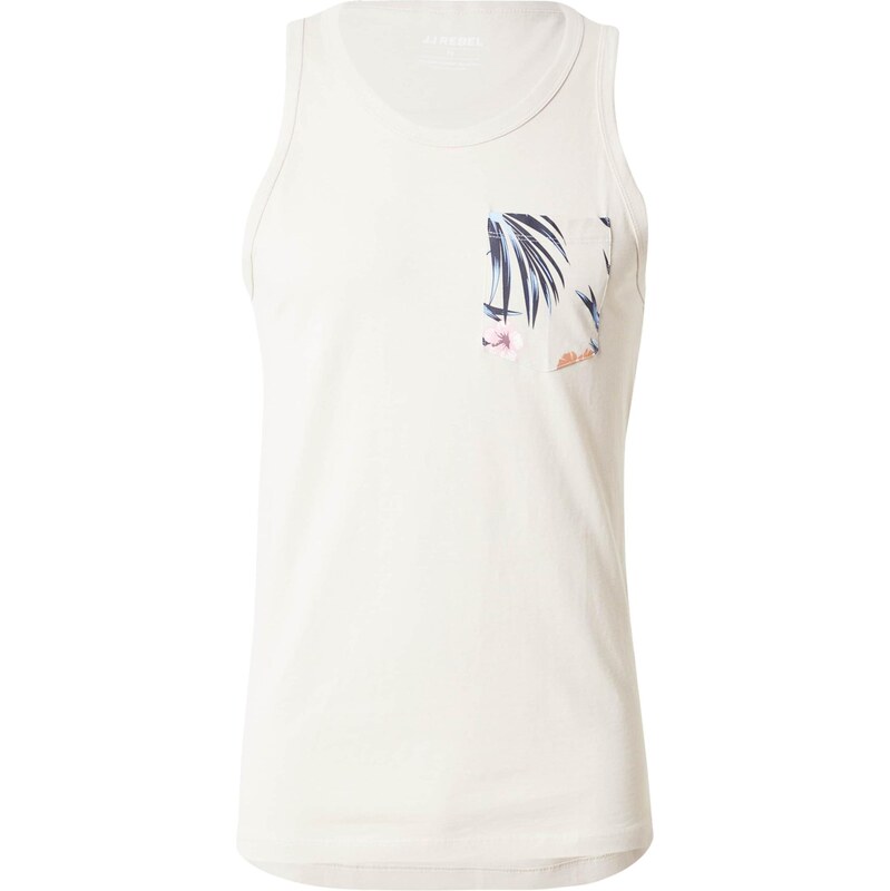 JJ Rebel Tričko JREBBASTIAN nebielená / námornícka modrá / svetlomodrá 64131559