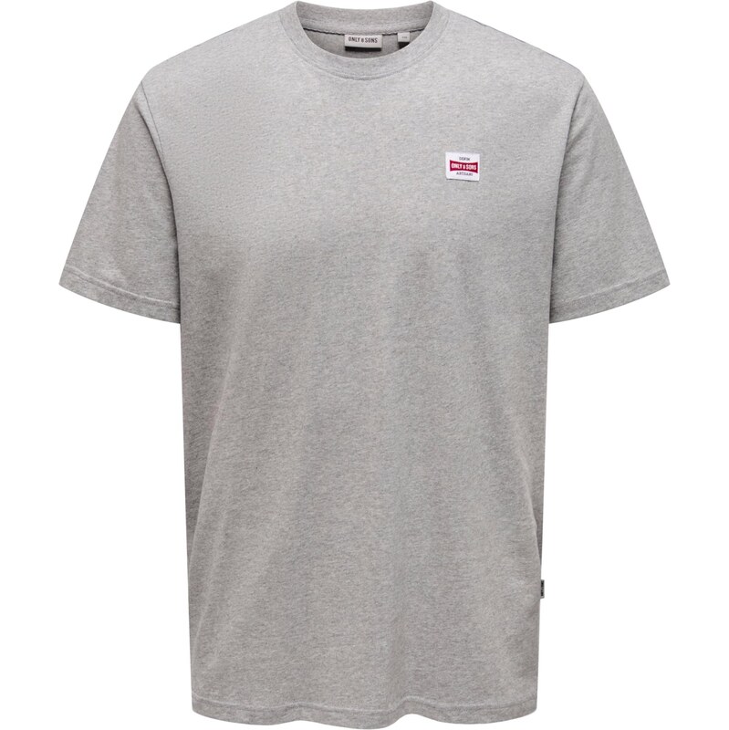 Only & Sons Tričko ONSDAWSON svetlosivá 64131583
