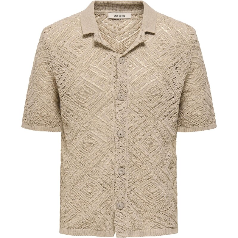 Only & Sons Kardigán ONSKOLMAR béžová 64356693