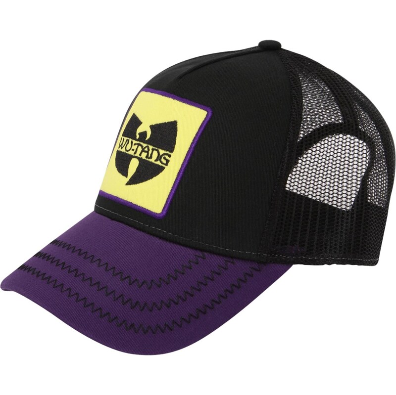 AMPLIFIED Čiapka Wu-Tang žltá / tmavofialová / čierna 64131663