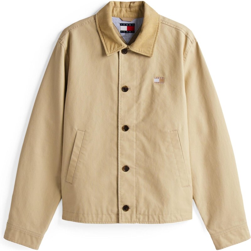 Tommy Jeans Prechodná bunda kaki 64131743