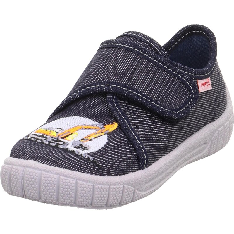 SUPERFIT Papuče BILL námornícka modrá / žltá / sivá / biela 65051766