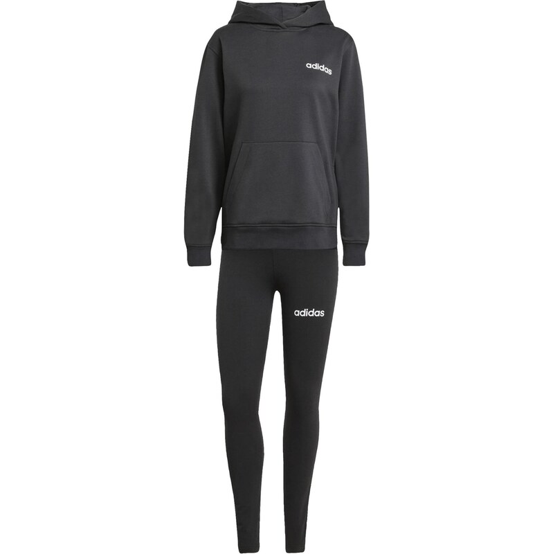ADIDAS SPORTSWEAR Tréningový komplet Leisure čierna / biela 64131702